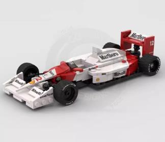 Carrinho de Montar - Clássico de Fórmula 1. F1 McLaren MP4/4 Ayrton Senna|200 unidades